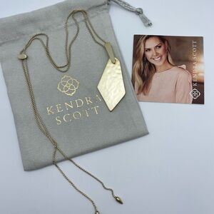 Kendra Scott Gold Adjustable Necklace ✨